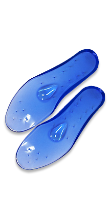 Palmilha Inteira de Gel Sem ou Com Ogiva Metatarsal Lenox Gelastic